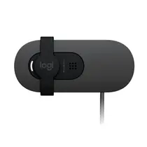 Câmera Webcam Full HD 1080p com Microfone Logitech Brio 100 Grafite