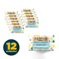 SABONETE BARRA FONTANA SENSUS  80G FLORESCER ASIATICO 12 UN
