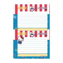 Agenda 2025 Permanente 13,4cm x 20cm Hello Kitty Jandaia