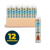 Odorizador de Ambientes 250ml Puro Ar Talco com 12 Unidades