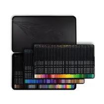 Lápis Cor 120 Cores Faber Super Soft Redondo com 2 Estojos