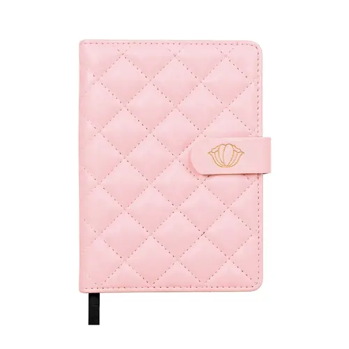 Agenda Costurada 11 cm x 15,1 cm Animativa Rosa Rose 2027