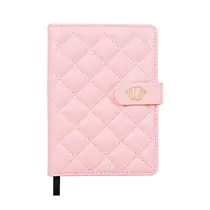 Agenda Costurada 11 cm x 15,1 cm Animativa Rosa Rose 2027