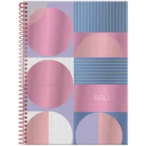 CADERNO FUNCIONAL CD ESP 80FL 200MMX275MM FORONI BALI 4UN
