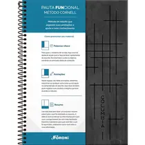 CADERNO FUNCIONAL CD ESP 80FL 200MMX275MM FORONI COLUMBIA 4 UN