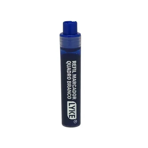 Tinta Refil Marcador Quadro Branco Azul com 24 Unidades