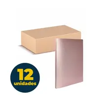 Pasta Catálogo Of 20 Envelopes 235mmx310mm Glow Calor Rose com 12 Unidades