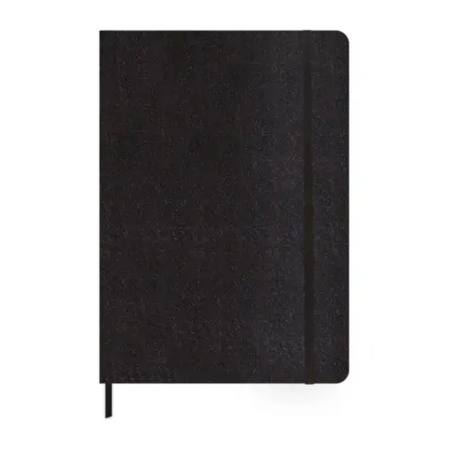 Caderno Executivo Tilibra Cambridge Fitto 80 Folhas 103x146mm Costurado Sem Pauta Preto