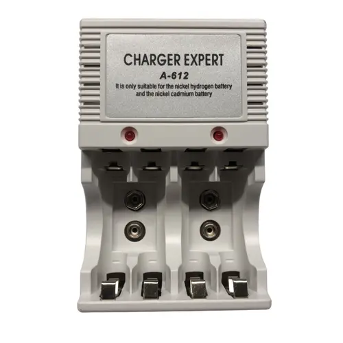 Carregador 4 Pilhas AA/AAA e Bateria 9V Bivolt