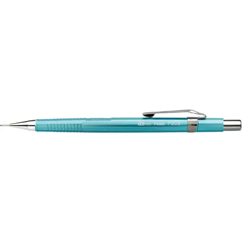 Lapiseira Técnica 0.9mm Pentel Sharp Metallic P209 Azul com 12 Unidades
