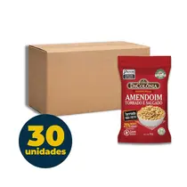 Amendoim Torrado e Salgado 50g Dacolônia com 30 Unidades