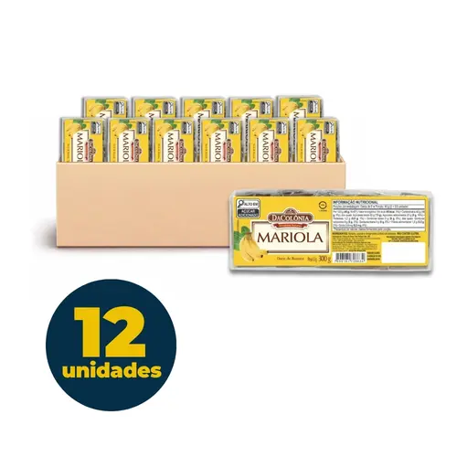 MARIOLA BANANA 300G DACOLONIA 12UN