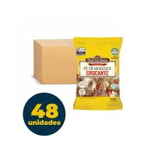 Pé de Moleque 140g Crocante Dacolônia com 48 Unidades