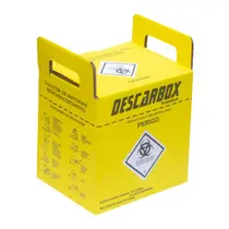 Caixa Coletora de Material Perfurocortante 7 Litros Premium Descarbox
