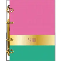 CADERNO ARGOLADO COLEGIAL 227MMX265MM 160FL FORONI SHINE 10 UN