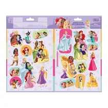 Adesivo Sticker 1 Cartela G Princesas Tilibra