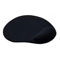 Mouse Pad Com Apoio de Pulso em Gel Preto