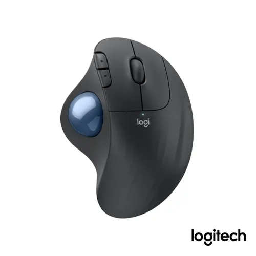 Mouse Sem Fio Bluetooth 2000dpi Logitech Trackball Ergo M575S Grafite