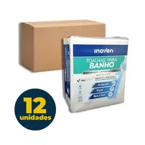 Lenço Hospitalar Inovem Multiuso com 90 Folhas com 12 Unidades