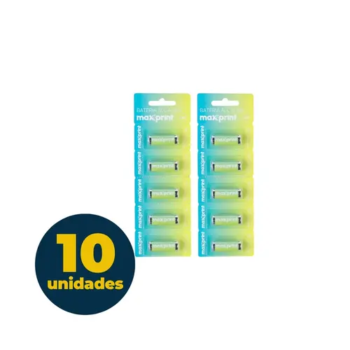 Bateria Alcalina 12v A23 com 10 Unidades