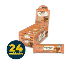 PE DE MOCA 30G DACOLONIA CHOCOLATE CARAMELO E AMENDOIM 24 UN