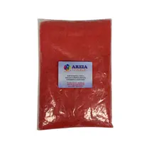 Areia Decorativa Colorida 200g Vermelha