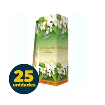 Incenso Flute 8 Varetas Essência Flor de Laranjeira com 25 Unidades