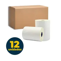 ETIQUETA TERMICA E-COMMERCE 100MMX150MM 200 ETIQUETAS 12 CX
