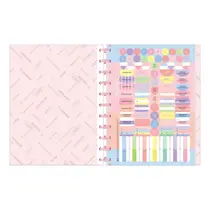 Caderno Universitário 160 Folhas Destacáveis Tilibra Tilidisco Happy