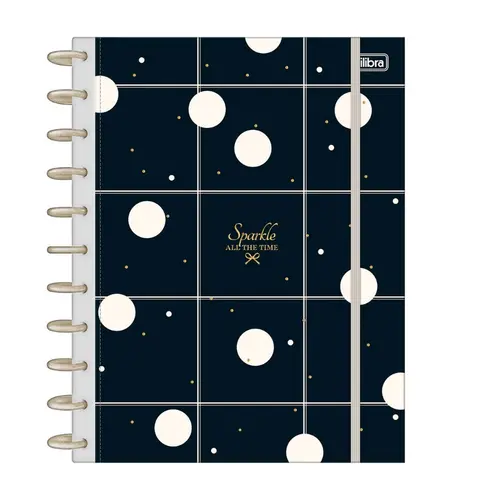 Caderno Universitário 10 Matérias 160 Folhas Destacáveis Tilibra Tilidisco West Village