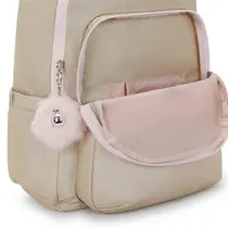 Mochila Kipling Jovem Sem Roda Seoul Gold Shimmer