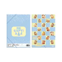 Pasta Aba e Elástico A4 220mm X 310mm Dello Be Capy Azul