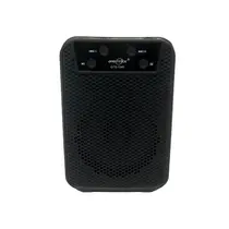 Caixa de Som Bluetooth Led Pequena Preta