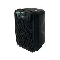 Caixa de Som Bluetooth Led Pequena Preta