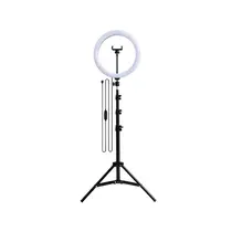 Ring Light Para Celular Com Tripé de Chão 12"