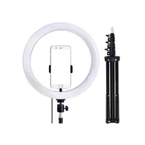 Ring Light Para Celular Com Tripé de Chão 12"