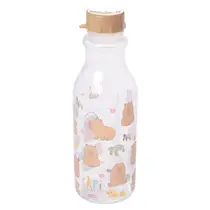 Garrafa Plástica Escolar 500ml Capivara