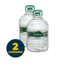 AGUA MINERAL SEM GAS 10L HORTENSIAS 2 UN