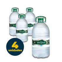 AGUA MINERAL SEM GAS 5L HORTENSIAS 4 UN