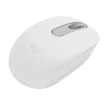 Mouse Sem Fio Bluetooth Logitech M196, Design Compacto, Ambidestro, Compatível com PC e Mac, 1000DPI Branco