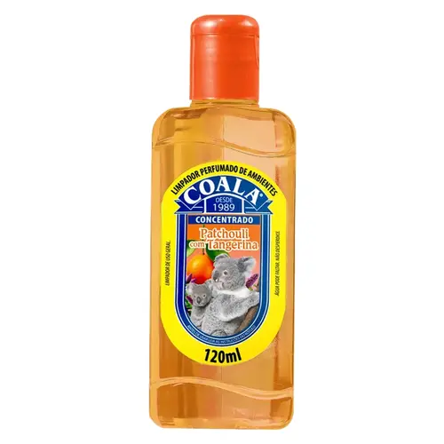 Limpador Perfumado Concentrado Coala 120ml Pachouli Tangerina