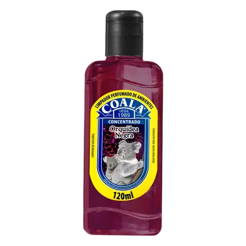 Limpador Perfumado Concentrado Coala 120ml Orquídea Negra