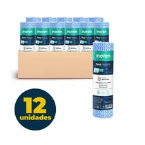 Pano Multiuso Rolo 28cmx25m Verde Com 12 Unidades