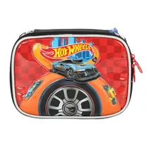 Estojo Box 100 Pens/Canetas Hot Wheels Preto Luxcel