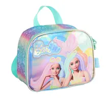 Lancheira Escolar Barbie Verde Metalizada Luxcel