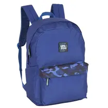 Mochila Jovem Sem Roda G Camuflada Azul Up4You