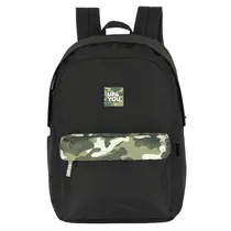 Mochila Jovem Sem Roda G Camuflada Preta Up4You