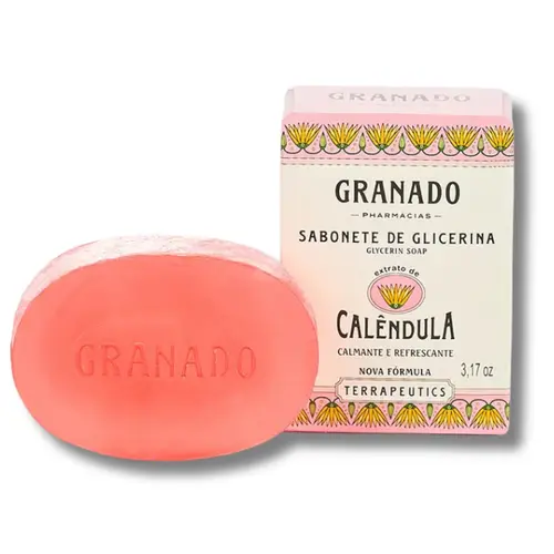 Sabonete em Barra Granado 90g Glicerina Calêndula