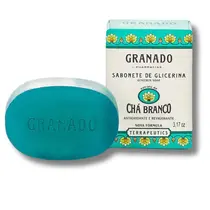 Sabonete em Barra Granado 90g Glicerina Chá Branco