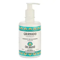 Sabonete Líquido Granado 300ml Glicerina Chá Branco